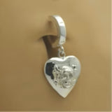 NEW - Femme Metale's Heart Skull Belly Ring