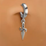 NEW - Femme Metale Revenge Dagger Navel Ring
