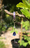 SAVE 15% with this 5 Piece Sapphire Blue Combo Set - Includes 2 x Stunning Sterling Silver Navel Rings & 3 Fabulous Swinger Drop Charms