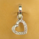 Combo Set - SAVE 15% with this 4 Piece Violet Coloured CZ Sterling Silver Navel Ring / Belly Ring Collection - Exclusively by TummyToys