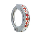 SAVE 10% with this 2 piece Combo Set - 1 x Sterling Silver Plain Sleeper Clasp & 1 x CZ Pave Set Sleeper Clasp - colour of your choice