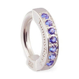 SAVE 10% with this 2 piece Combo Set - 1 x Sterling Silver Plain Sleeper Clasp & 1 x CZ Pave Set Sleeper Clasp - colour of your choice
