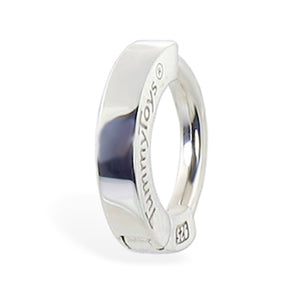 Sterling Silver Classic Sleeper Navel Ring