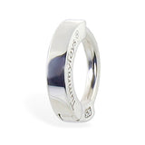Sterling Silver Classic Sleeper Navel Ring